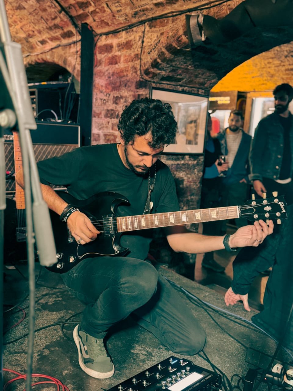 Guilherme Rancanti at the Cavern Club, Liverpool